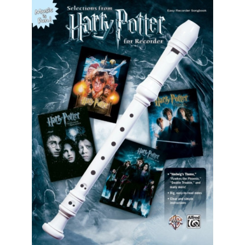 ALFRED PUBLISHING CO.(UK)LTD HARRY POTTER SELECTIONS RECORDER (häftad, eng)
