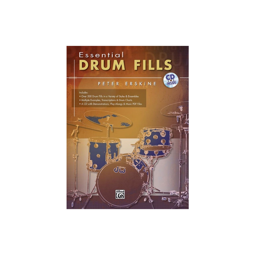 Produktbild för ESSENTIAL DRUM FILLS (häftad, eng)