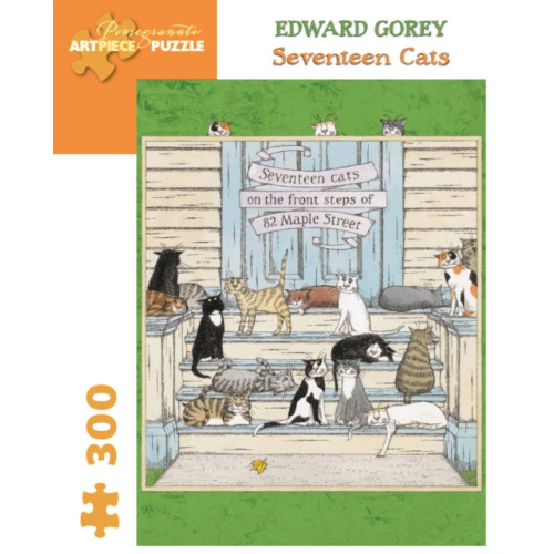 Pomegranate Europe SEVENTEEN CATS 300-PIECE JIGSAW PUZZLE (häftad, eng)