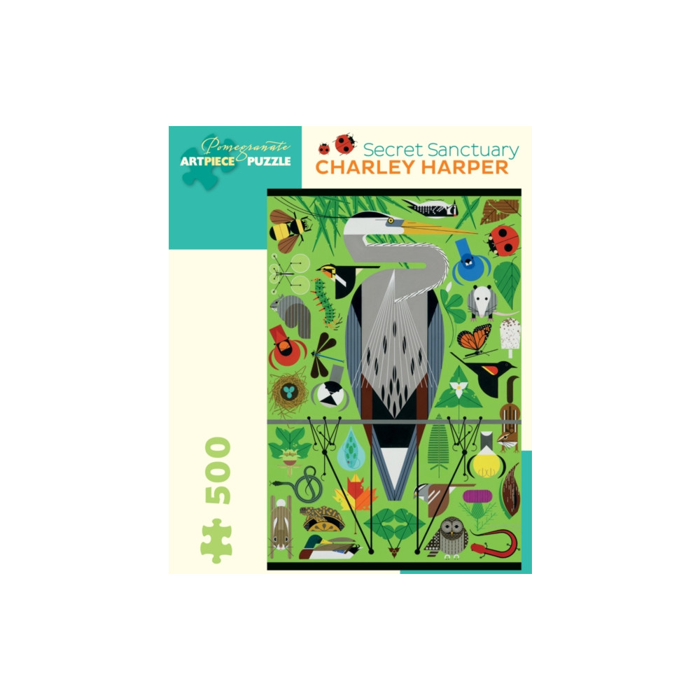 Produktbild för SECRET SANCTUARY 500-PIECE JIGSAW PUZZLE (häftad, eng)