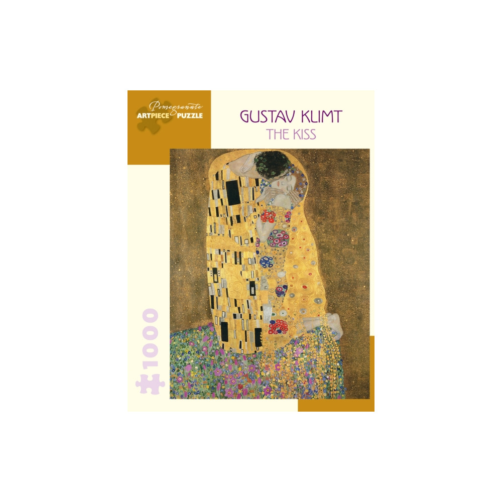 Produktbild för Gustav KLIMT the Kiss 1000-Piece Jigsaw Puzzle