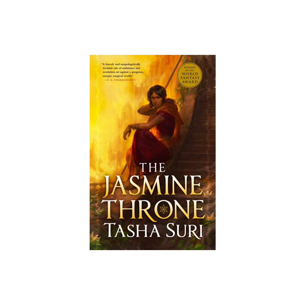 Produktbild för The Jasmine Throne (Hardcover Library Edition) (häftad, eng)