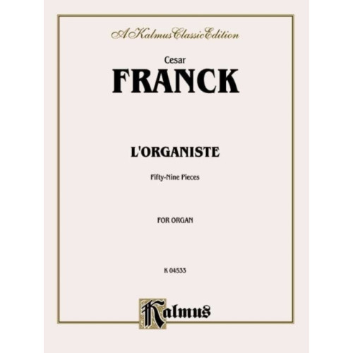 Not Stated FRANCK L'ORGANISTE (häftad, eng)