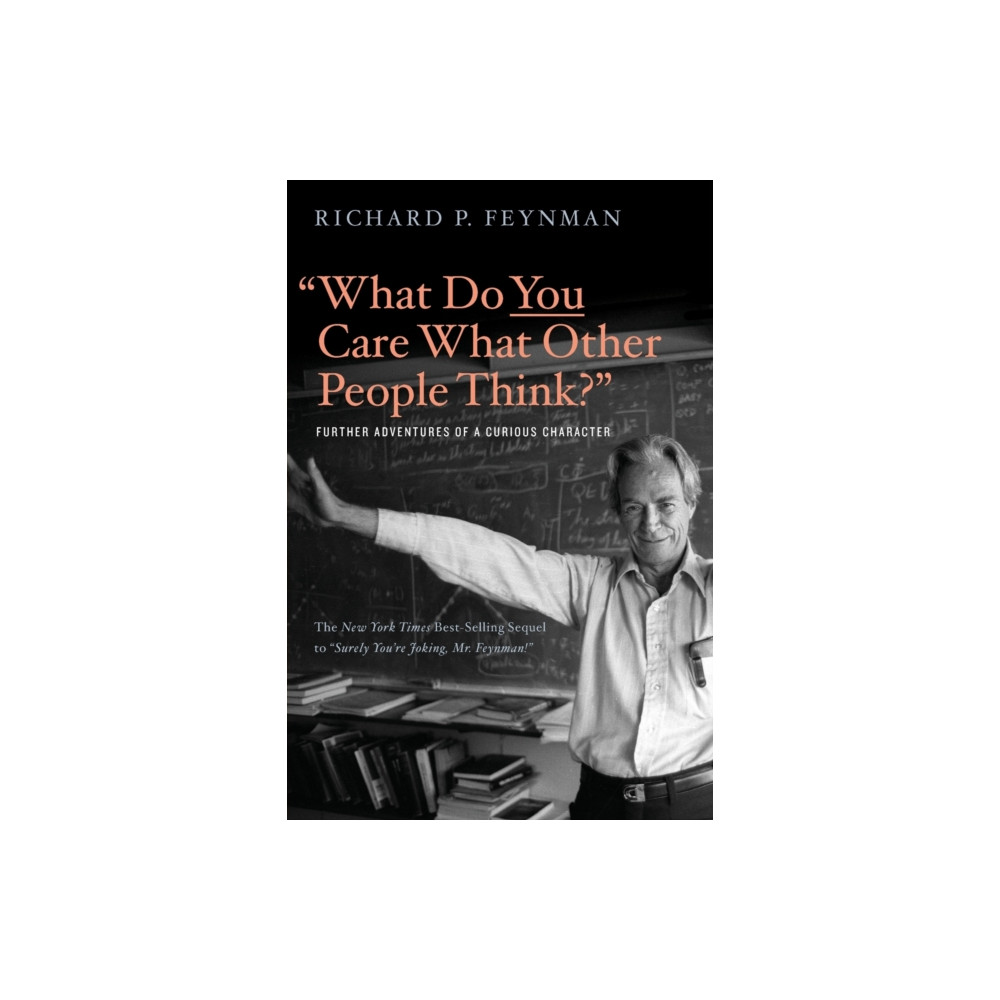 Produktbild för "What Do You Care What Other People Think?" (häftad, eng)