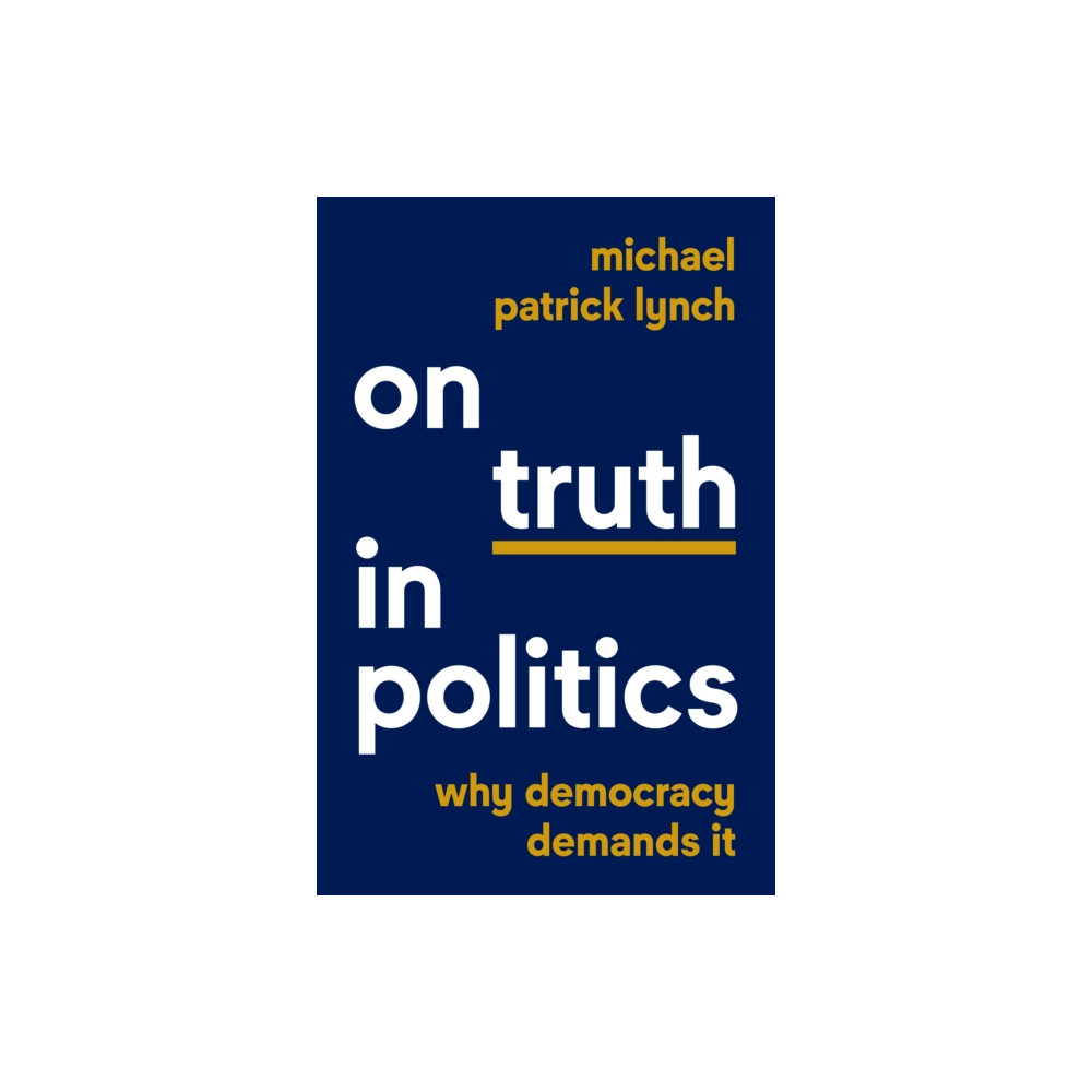 Produktbild för On Truth in Politics (inbunden, eng)