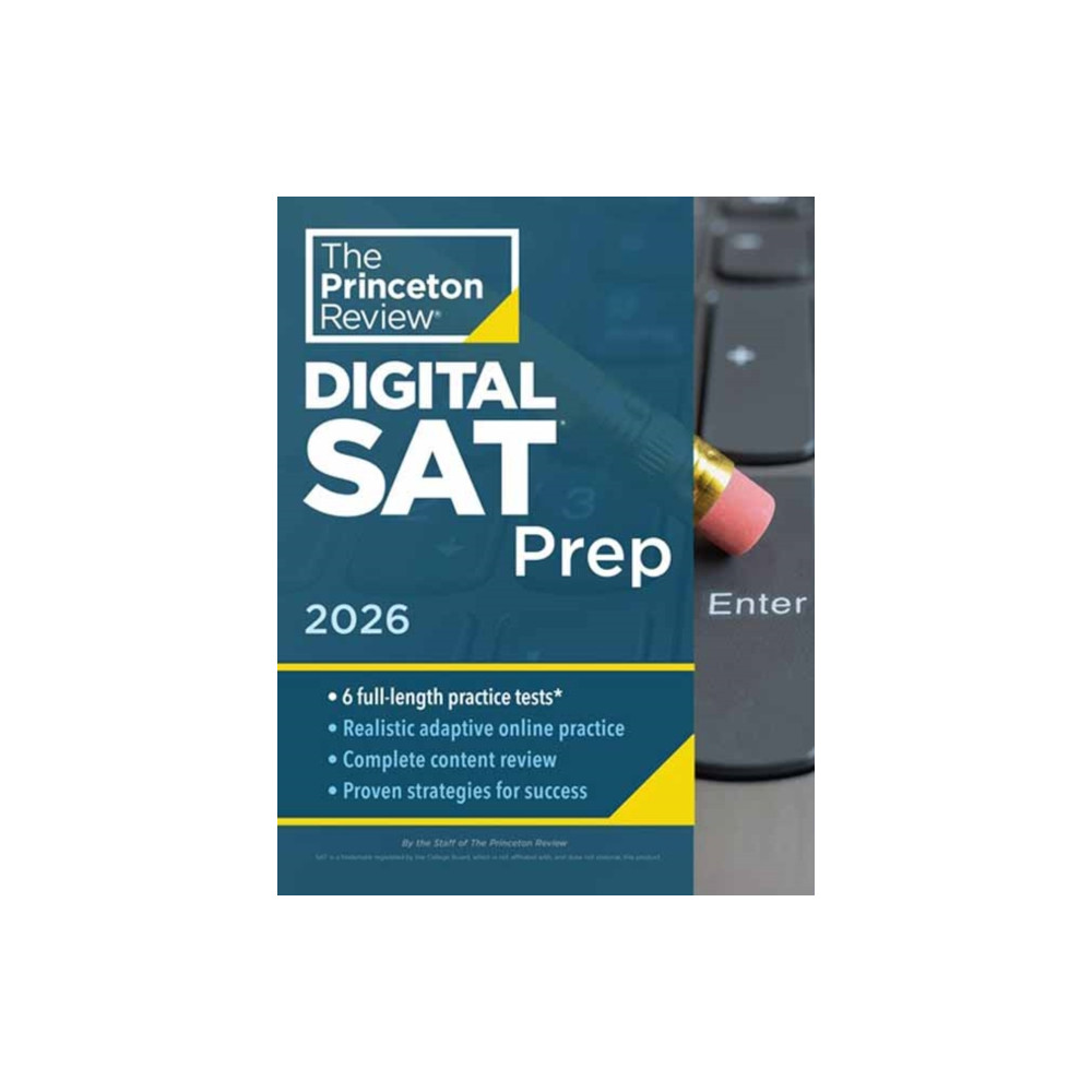Produktbild för Princeton Review Digital SAT Prep, 2026 (häftad, eng)