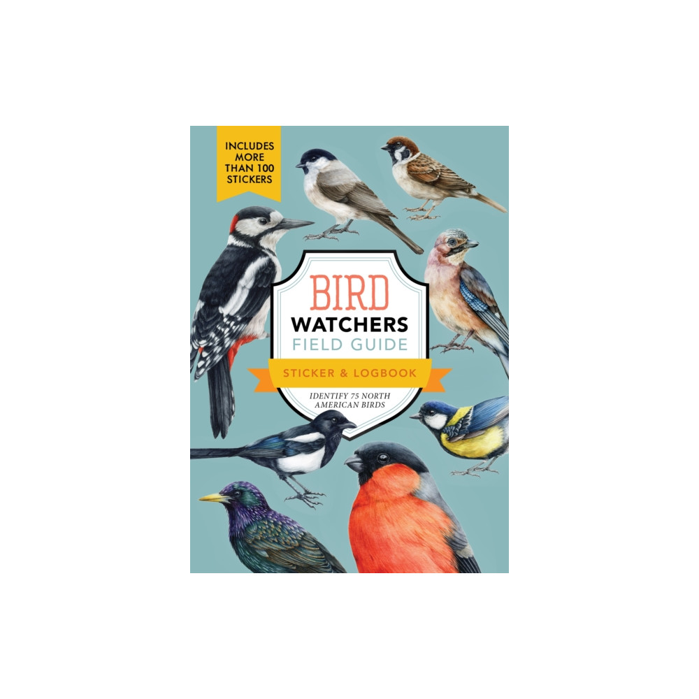 Produktbild för Bird Watchers' Field Guide Sticker & Logbook (häftad, eng)
