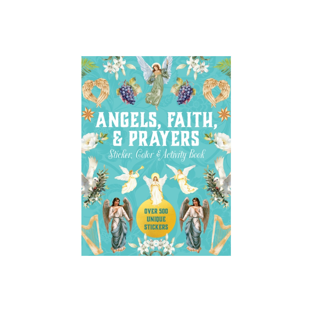 Produktbild för Angels, Faith & Prayers Sticker, Color & Activity Book (inbunden, eng)