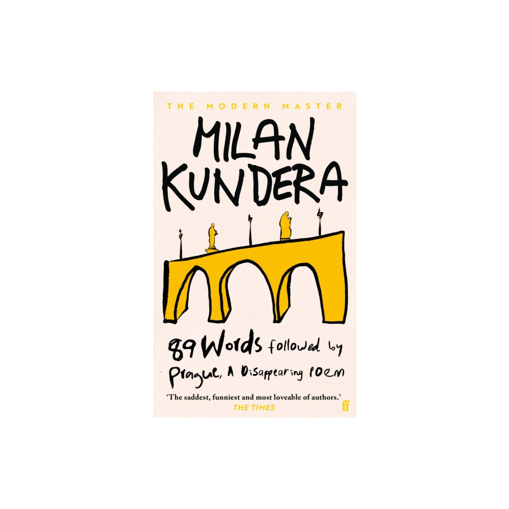 Produktbild för 89 Words followed by Prague, A Disappearing Poem (inbunden, eng)