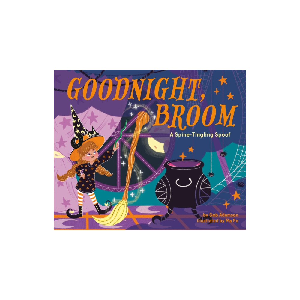 Produktbild för Goodnight, Broom: A Spine-Tingling Spoof (bok, board book, eng)