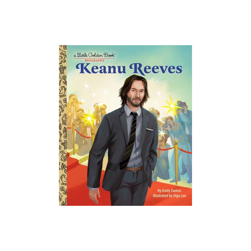 Produktbild för Keanu Reeves: A Little Golden Book Biography (inbunden, eng)