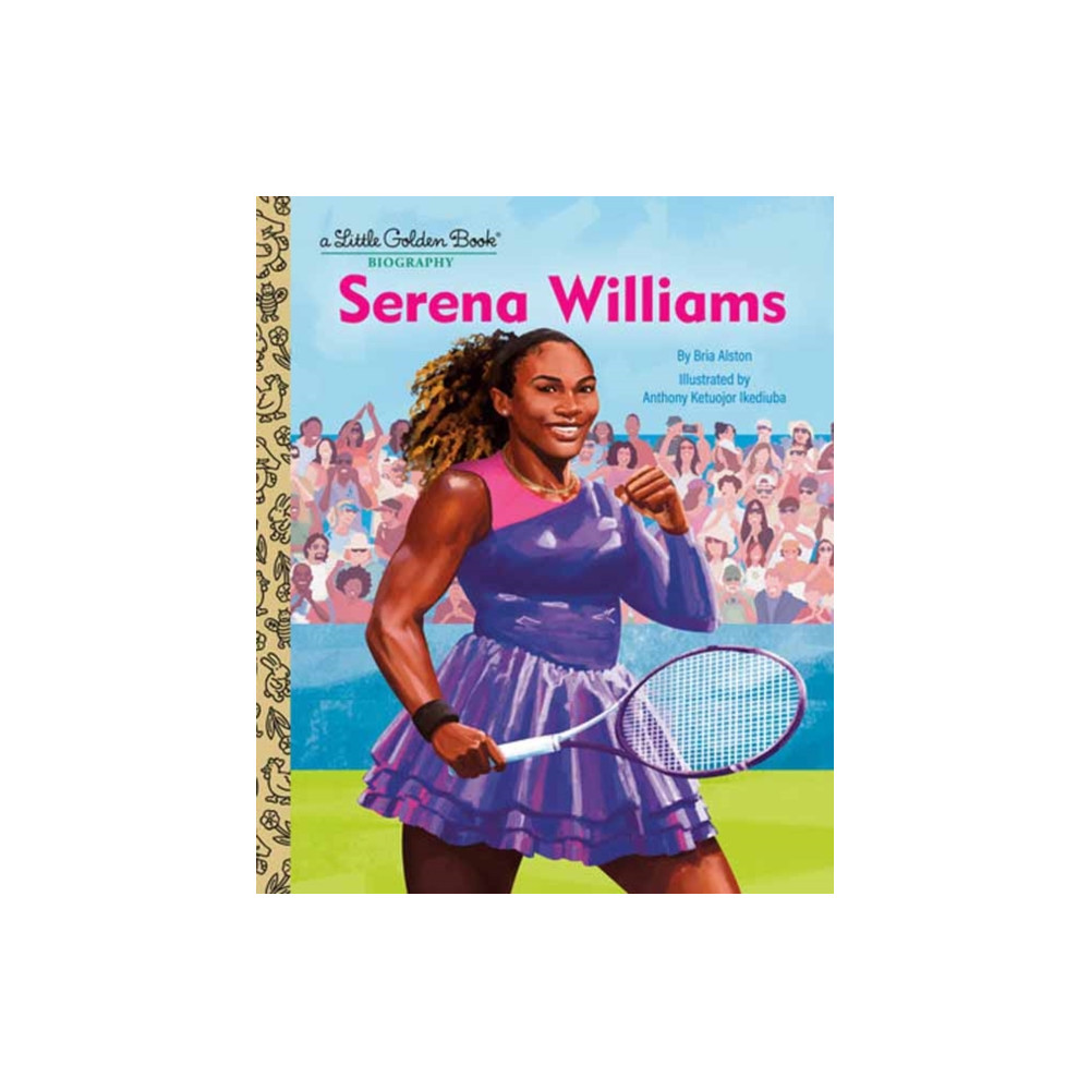 Produktbild för Serena Williams: A Little Golden Book Biography (inbunden, eng)
