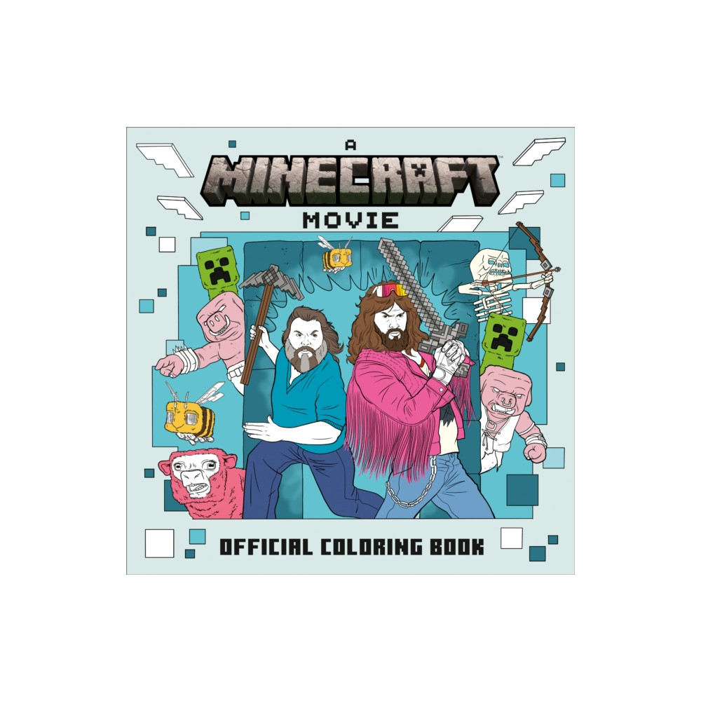 Produktbild för A Minecraft Movie Official Coloring Book (häftad, eng)