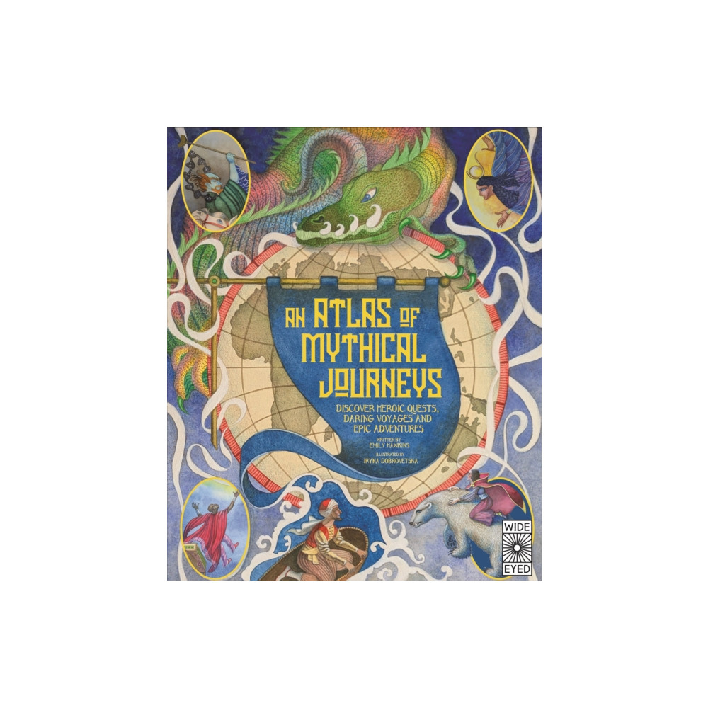 Produktbild för Atlas of Mythical Journeys (inbunden, eng)