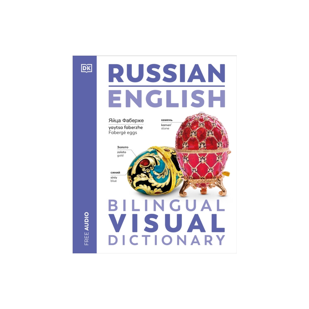 Produktbild för Russian - English Bilingual Visual Dictionary (häftad, eng)