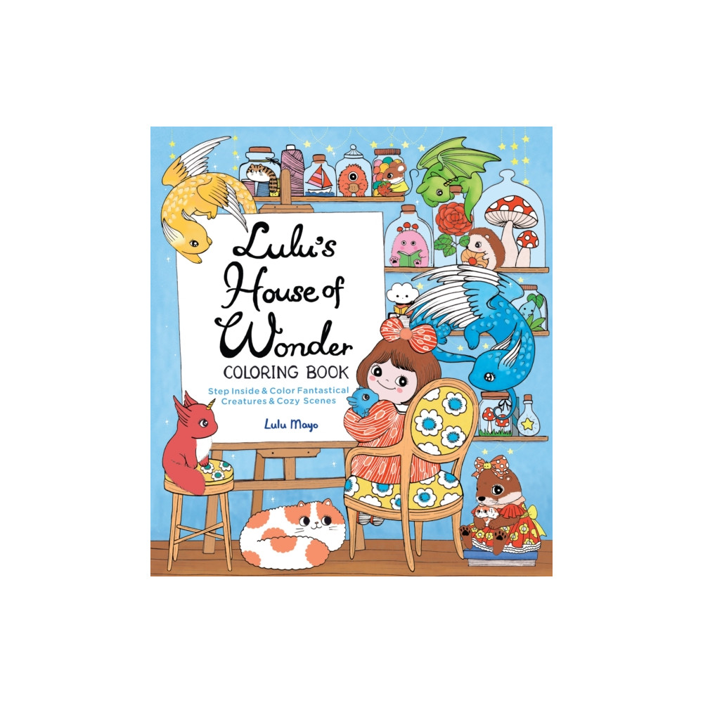 Produktbild för Lulu's House of Wonder Coloring Book (häftad, eng)