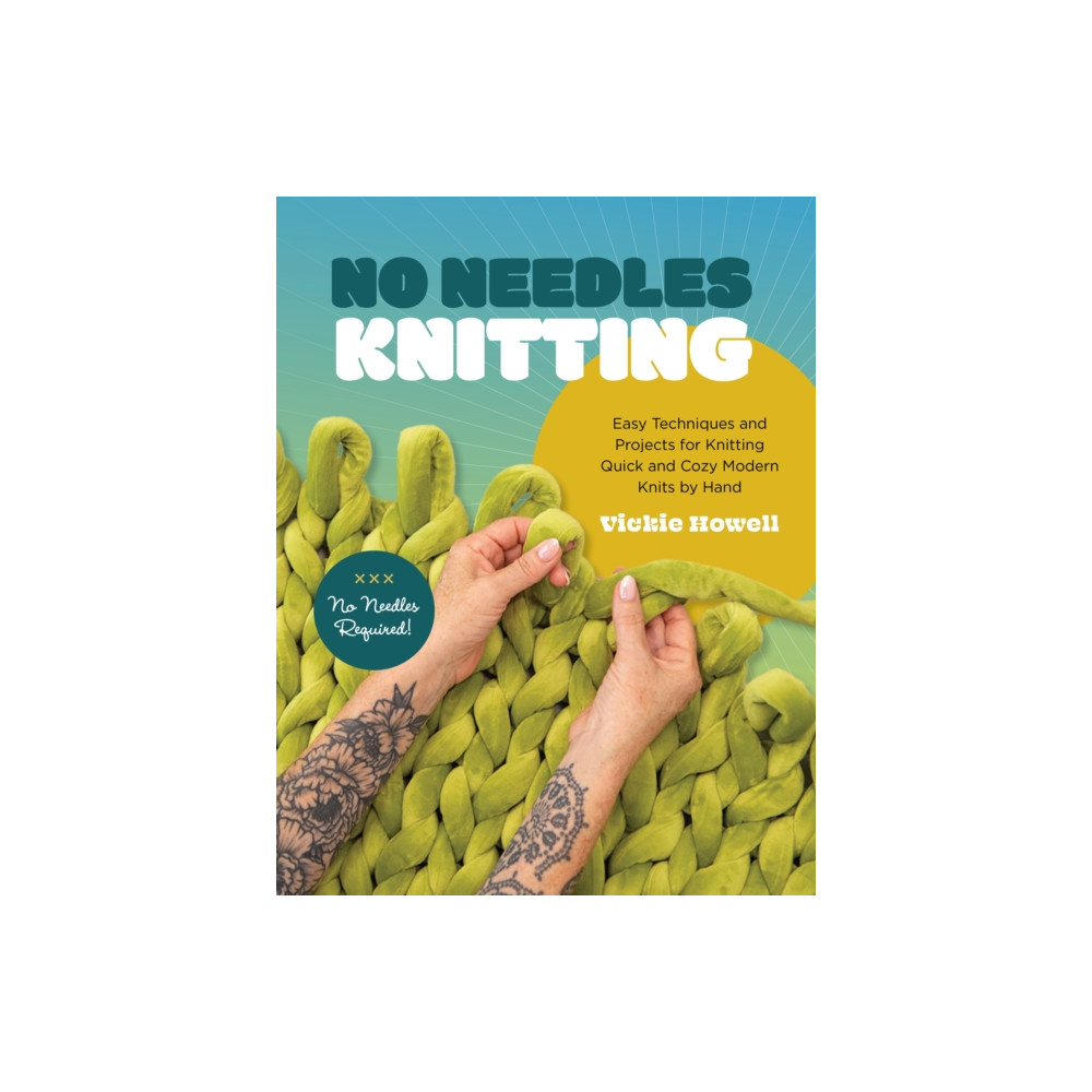 Produktbild för No Needles Knitting (häftad, eng)