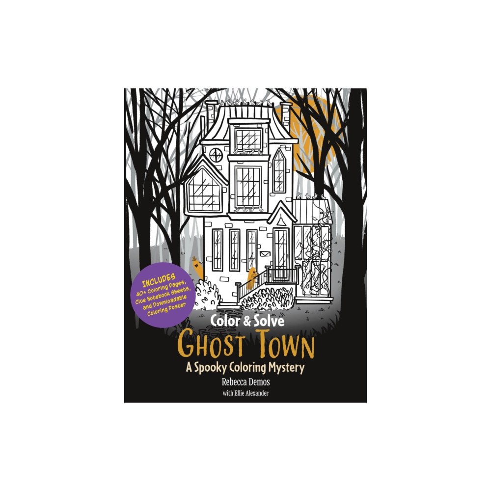 Produktbild för Color & Sleuth: Ghost Town (häftad, eng)