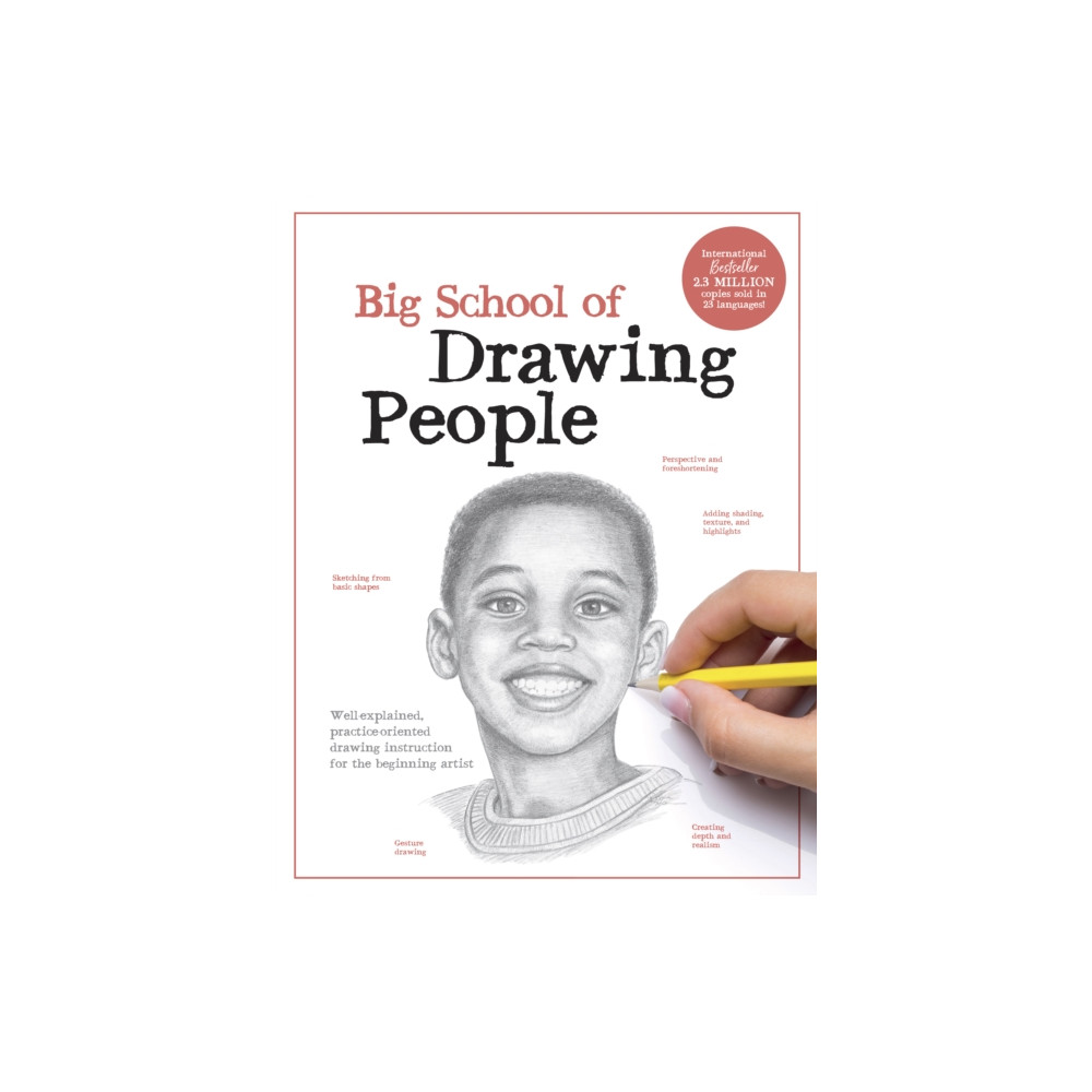 Produktbild för Big School of Drawing People (häftad, eng)