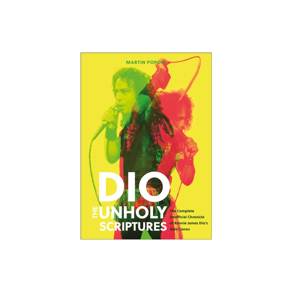 Produktbild för DIO: The Unholy Scriptures (inbunden, eng)