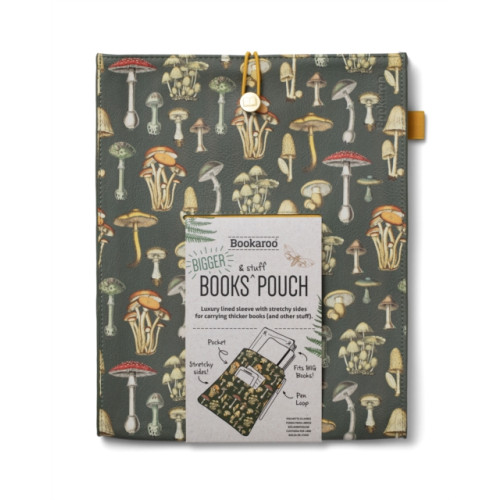 That Company Called If Bookaroo Books & Stuff Pouch - Botanical Mushroom