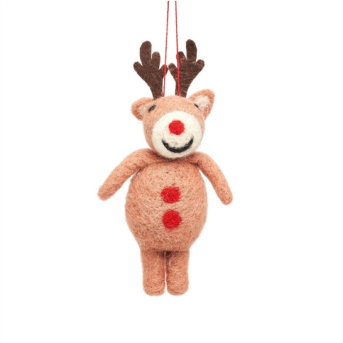 SASS & BELLE Rudolph Felt Decoration