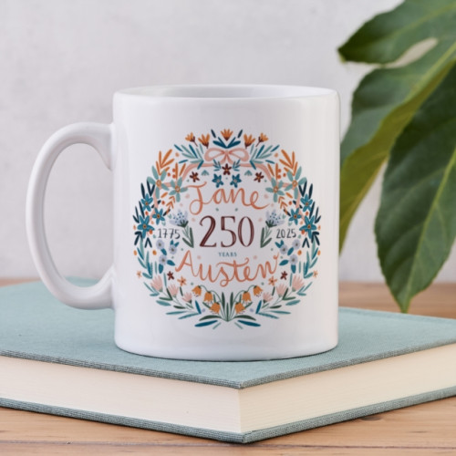 BOOKISHLY Jane Austen 250th Anniversary Mug
