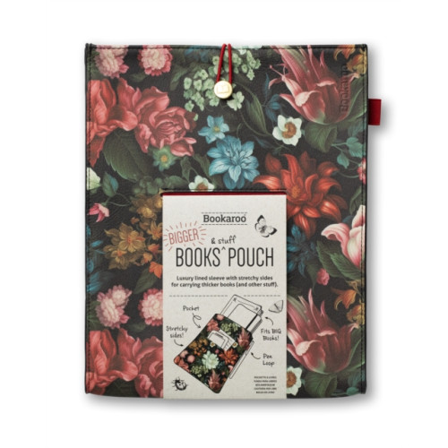 That Company Called If Bookaroo Books & Stuff Pouch - Dark Floral