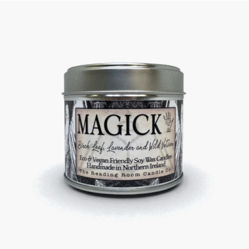 THE CANDLE ROOMS Magick- Scented Soy Candle - Birch Leaf, Lavender and Wild Vetiver