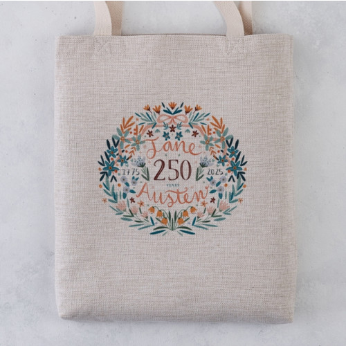 BOOKISHLY Jane Austen 250th Anniversary Tote Bag
