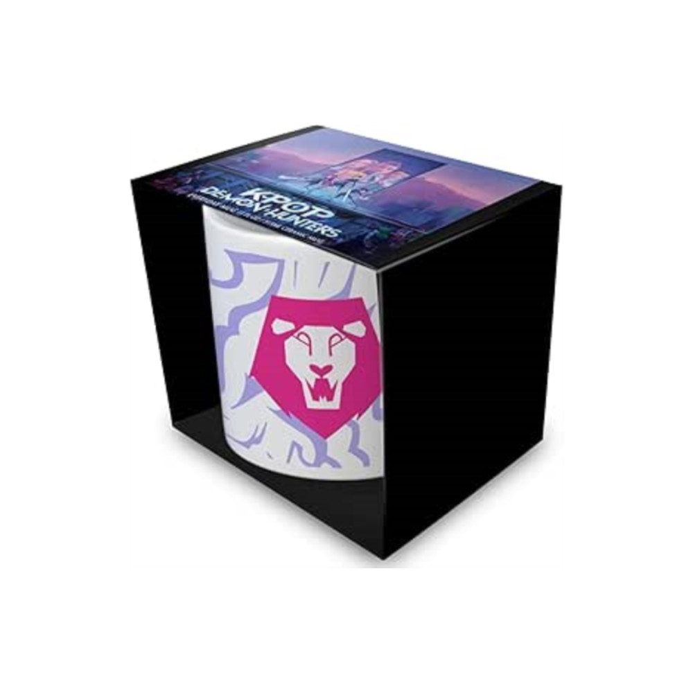 Produktbild för K-Pop Demon Hunters (Saja Boys Logo) White Pod Mug