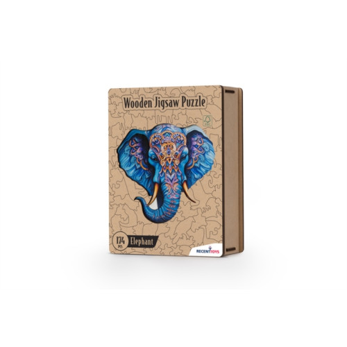 Recent Toys Wooden Puzzle - Elephant