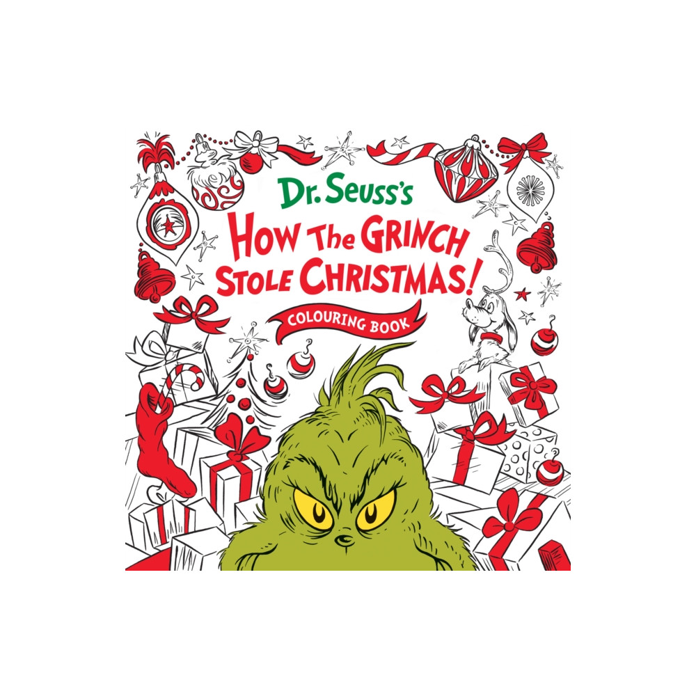 Produktbild för How the Grinch Stole Christmas! Colouring Book (häftad, eng)