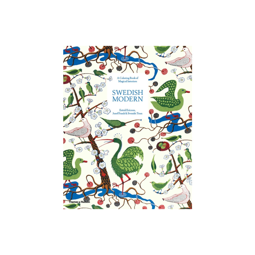 Produktbild för Swedish Modern: A Colouring Book of Magical Interiors (häftad, eng)
