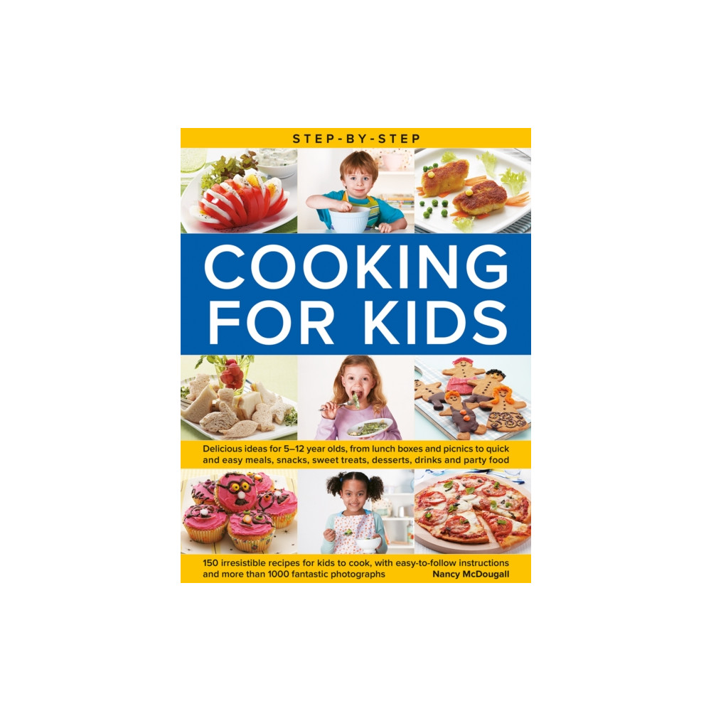 Produktbild för Step-by-Step Cooking for Kids (inbunden, eng)