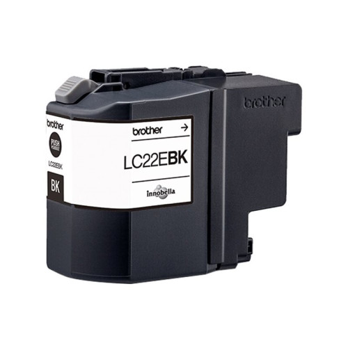 Brother Brother LC22EBK - superlång livslängd - svart - original - bläckpatron