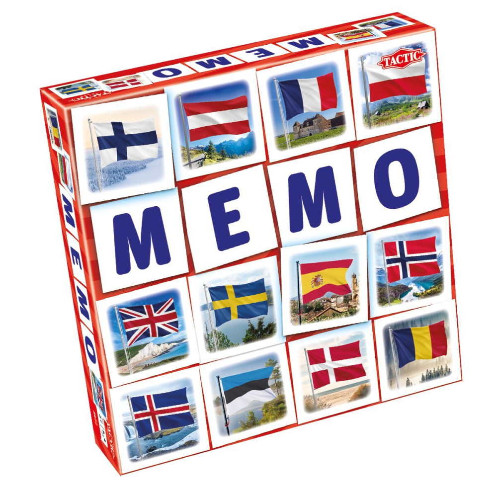 Produktbild för Memo Flaggor