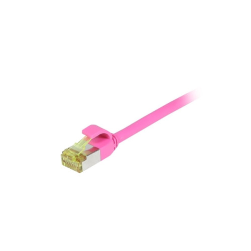 SYNERGY 21 Patchkabel RJ45 CAT6A 500Mhz 015m magenta SFTP slimline rund...