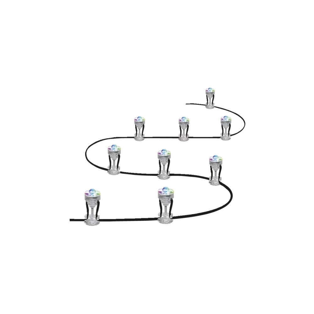 Produktbild för LEDVANCE SMART+ GARDEN DOT MULTICOLOR 9 Dot 4058075478534 LE...