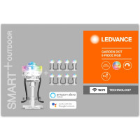 Produktbild för LEDVANCE SMART+ GARDEN DOT MULTICOLOR 9 Dot 4058075478534 LE...