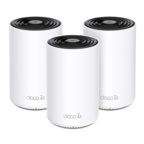 TP-LINK TP-Link Deco XE75 V3.6 - Wifi-system - Wi-Fi 6 - skrivbordsmodell