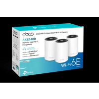 Produktbild för TP-Link Deco XE75 V3.6 - Wifi-system - Wi-Fi 6 - skrivbordsmodell