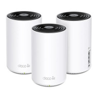 Produktbild för TP-Link Deco XE75 V3.6 - Wifi-system - Wi-Fi 6 - skrivbordsmodell