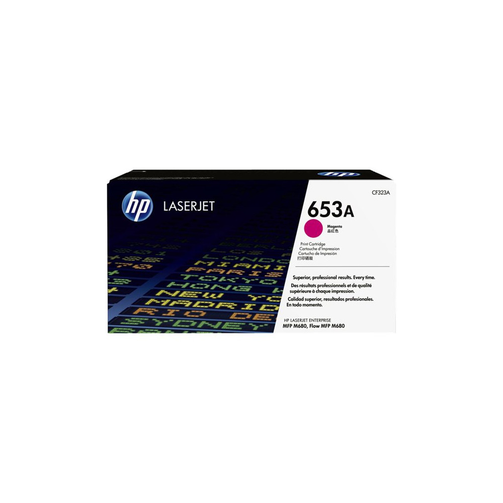 Produktbild för HP 653A - magenta - original - LaserJet - tonerkassett (CF323A)