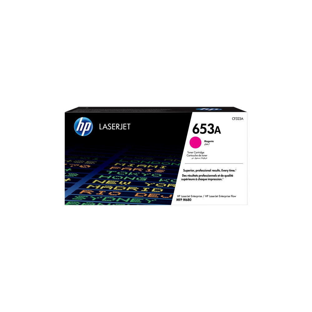 Produktbild för HP 653A - magenta - original - LaserJet - tonerkassett (CF323A)