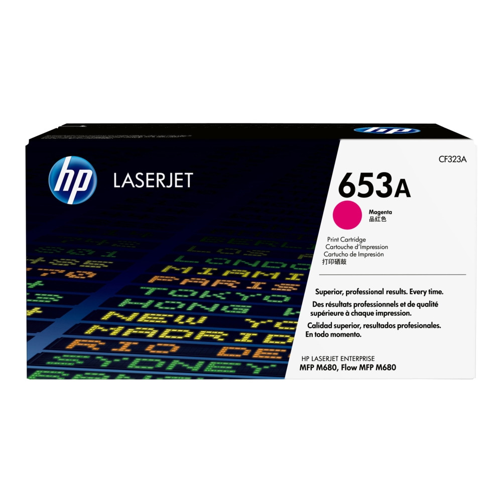 Produktbild för HP 653A - magenta - original - LaserJet - tonerkassett (CF323A)