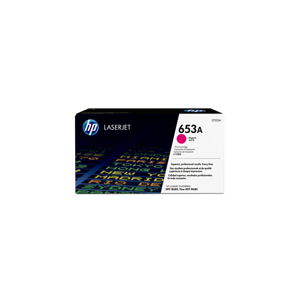 Produktbild för HP 653A - magenta - original - LaserJet - tonerkassett (CF323A)