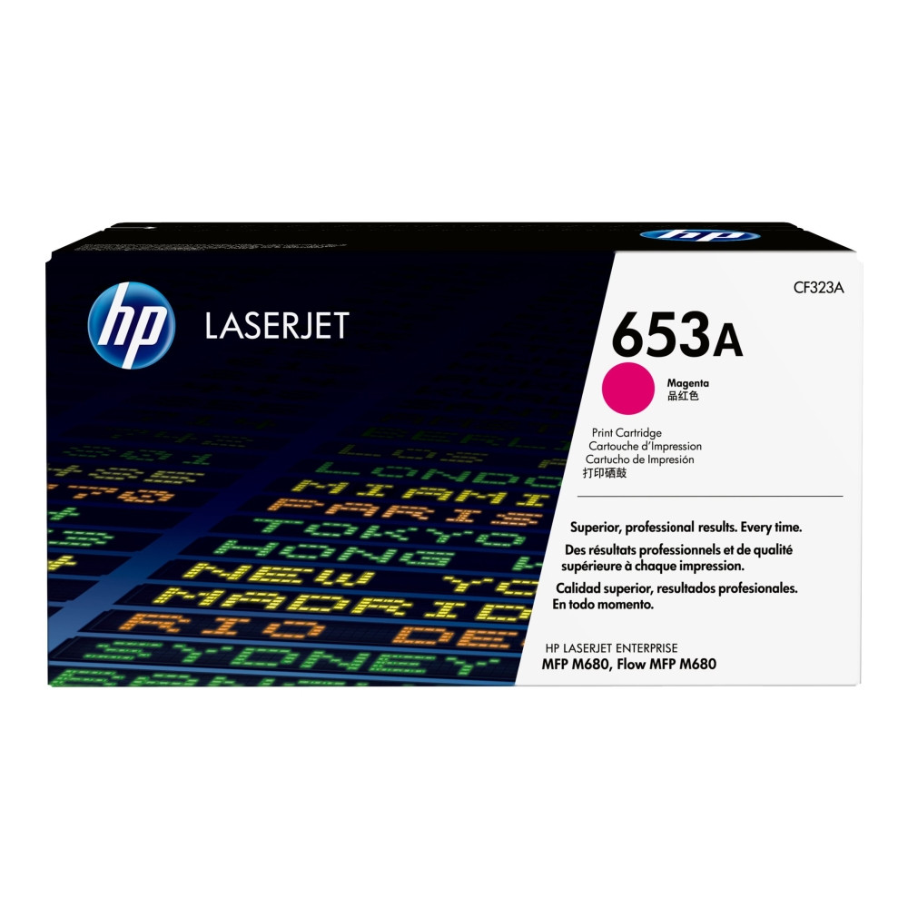 Produktbild för HP 653A - magenta - original - LaserJet - tonerkassett (CF323A)