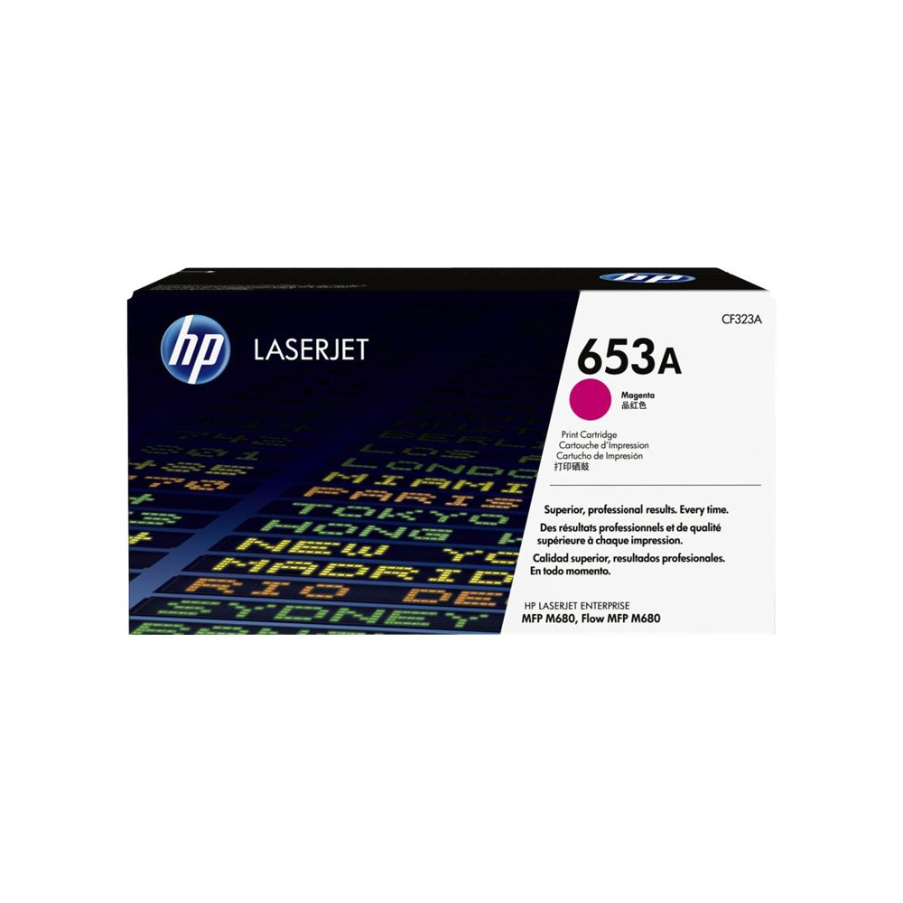 Produktbild för HP 653A - magenta - original - LaserJet - tonerkassett (CF323A)