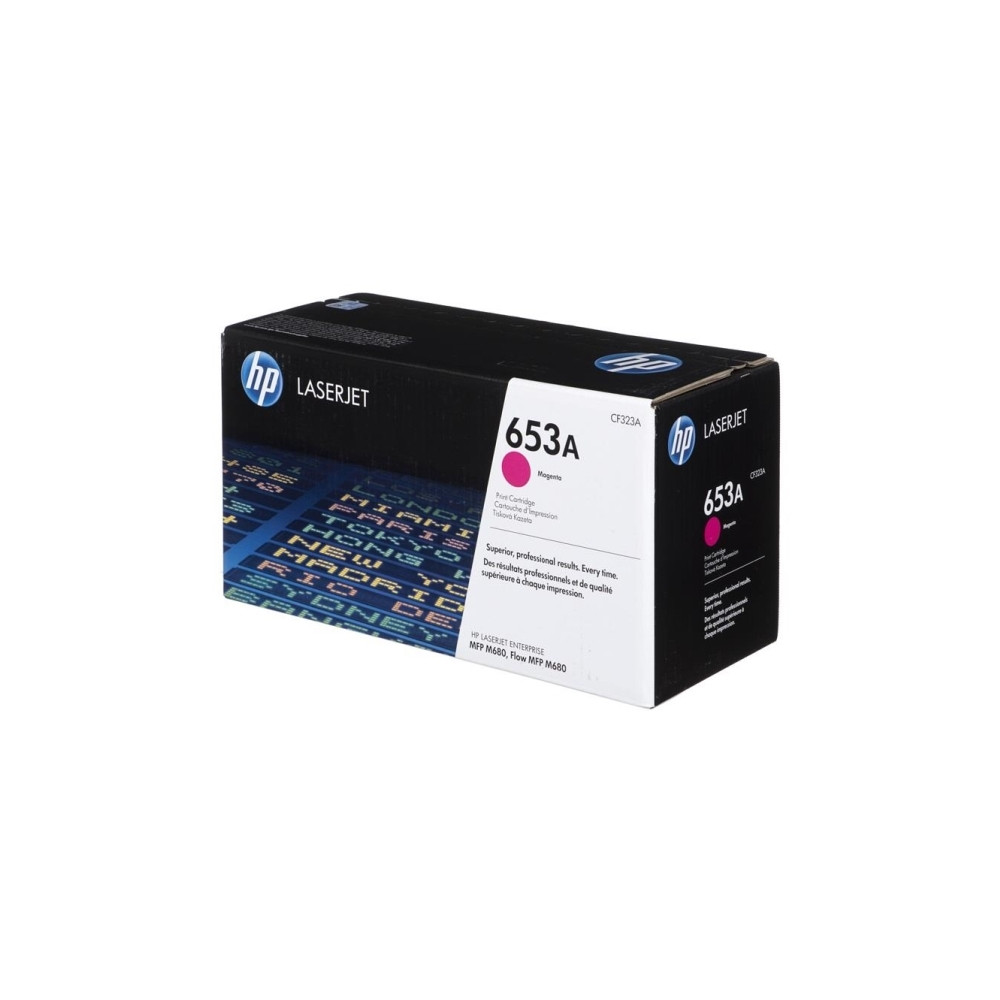 Produktbild för HP 653A - magenta - original - LaserJet - tonerkassett (CF323A)